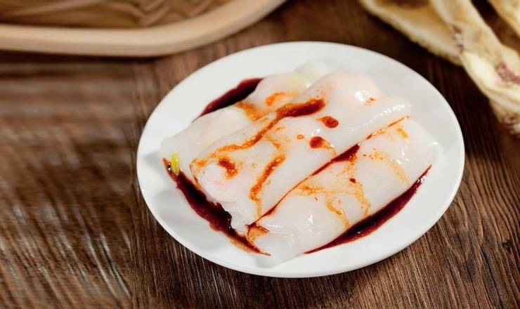 112. Steamed Shrimp Rice Noodle Roll鲜虾肠粉